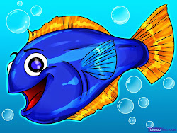 fish cartoon funny characters drawing draw drawings animals cartoons fishes clipart famous disney fishbowl animal step wallpapers drawn looking fisherman