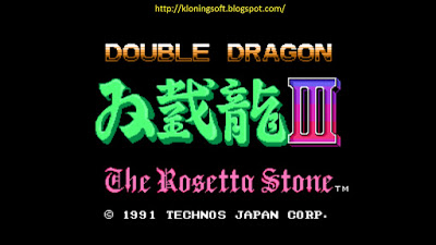 Free Download Games Double Dragon III The Rosetta Stone