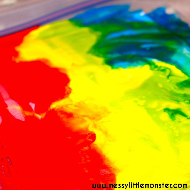 Rainbow Art Ideas For Kids - Messy Little Monster