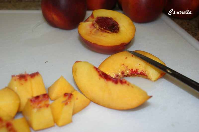 Canarella Brandy Soaked Nectarine Compote