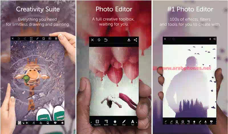 تحميل برنامج PicsArt Gold مهكر اخر اصدار من ميديا فاير