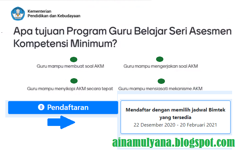 Jadwal Pendaftaran Dan Pelaksanaan Bimtek Materi Akm Guru Belajar Kemendikbud Tahun 2021 Pendidikan Kewarganegaraan Pendidikan Kewarganegaraan