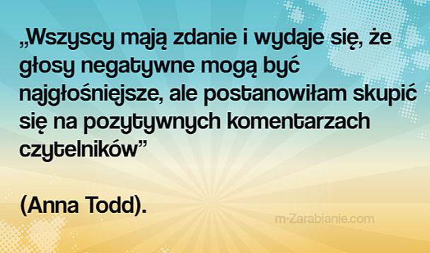 Cytaty o optymizmie, nadziei, szczęściu,  pozytywne myślenie, motywacja.