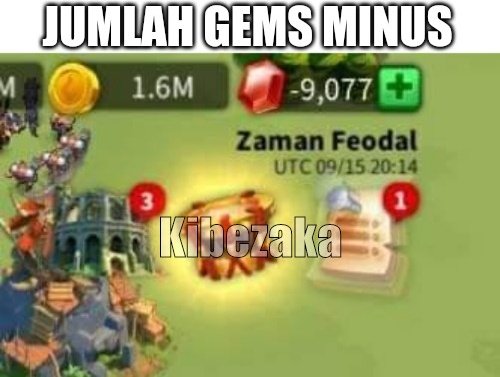 kenapa gems minus rise of kingdoms