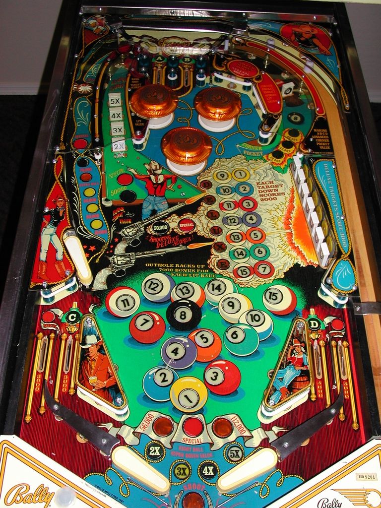 The Mac pinball history On Eight Ball tables