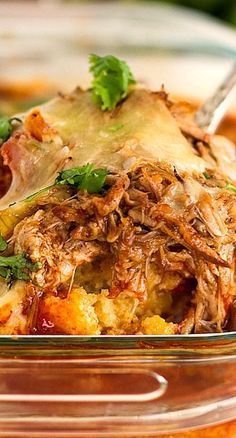 This is a re-make of my most popular recipe, the Chicken Tamale Pie, made with Carnitas instead! Total comfort dinner food!