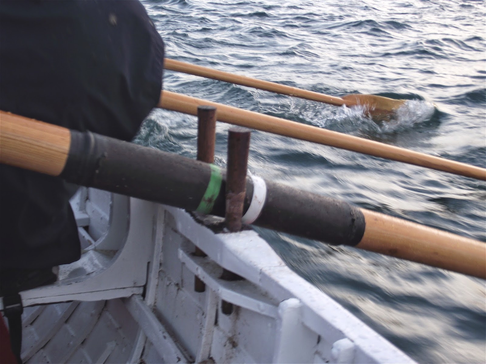 'Hear The Boat Sing' Shipping Their Oars