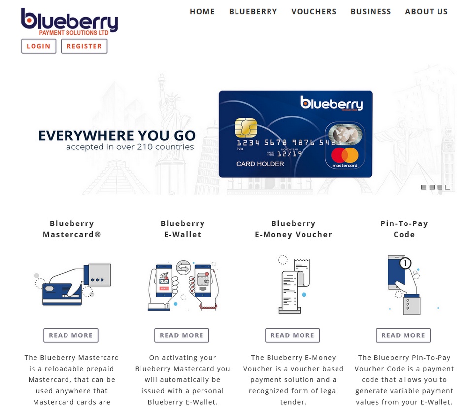 Blueberrycard Mobile Pay