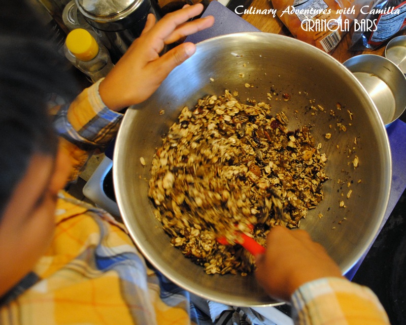 Granola Bars à la A.B. (that's Alton Brown)