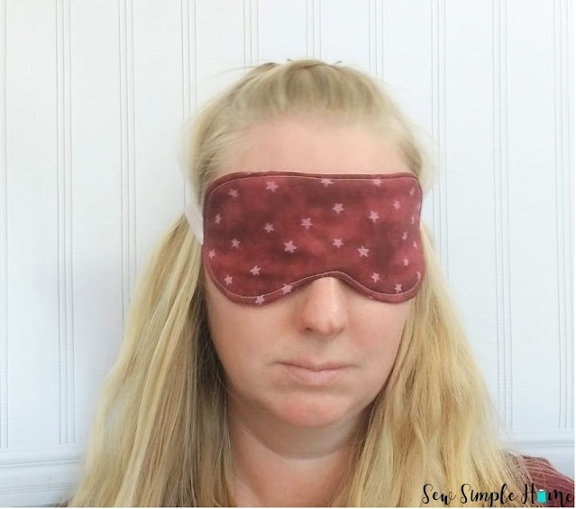 DIY Sleep Mask Pattern Sew Simple Home