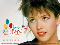 sophie marceau birthday message 53 years french divorcee actress, young sophie in short hairstyle with charming face closeup