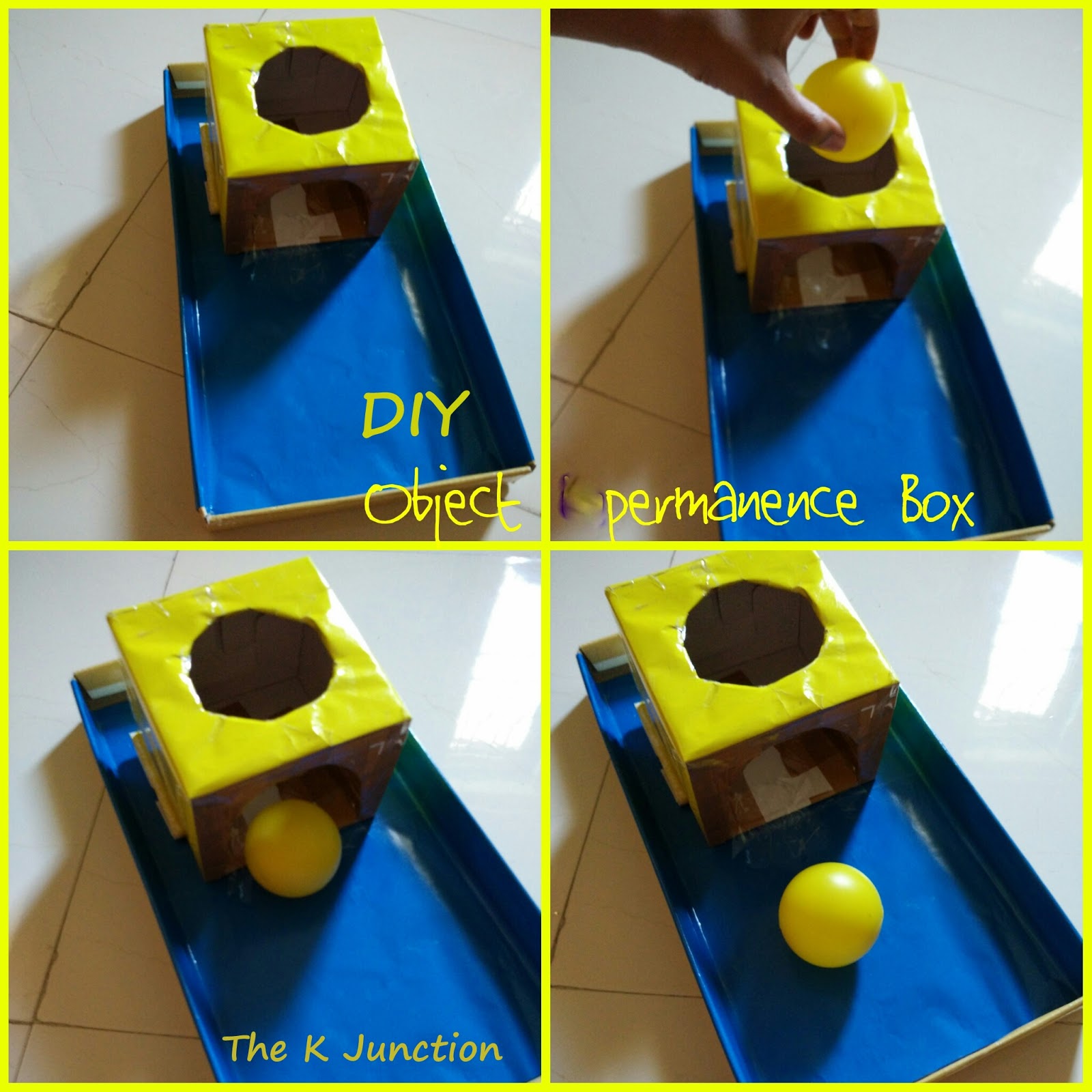 DIY Montessori Permanence Box For Infants & Toddlers 8 to 12 Months The K Junction