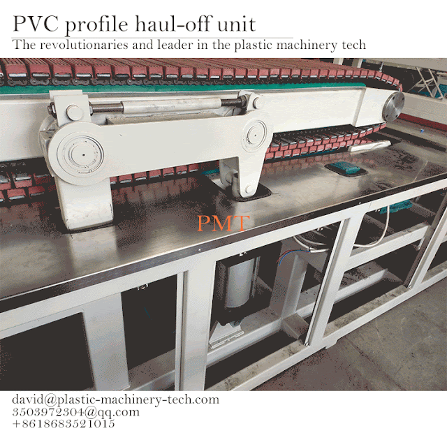 PVC profile production line haul-off unit