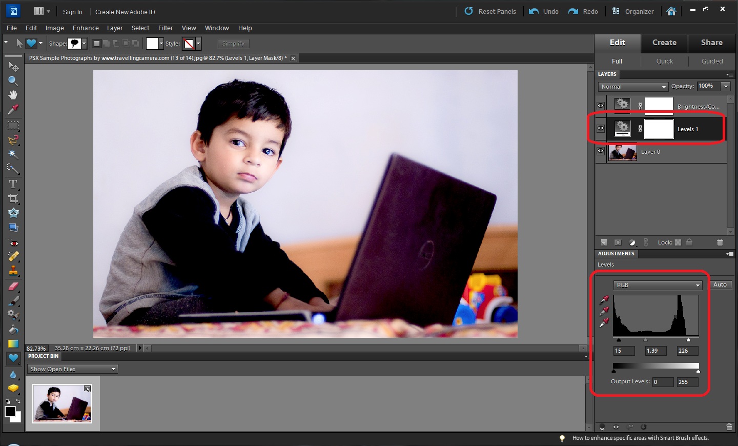 simple and powerful adjustment layers