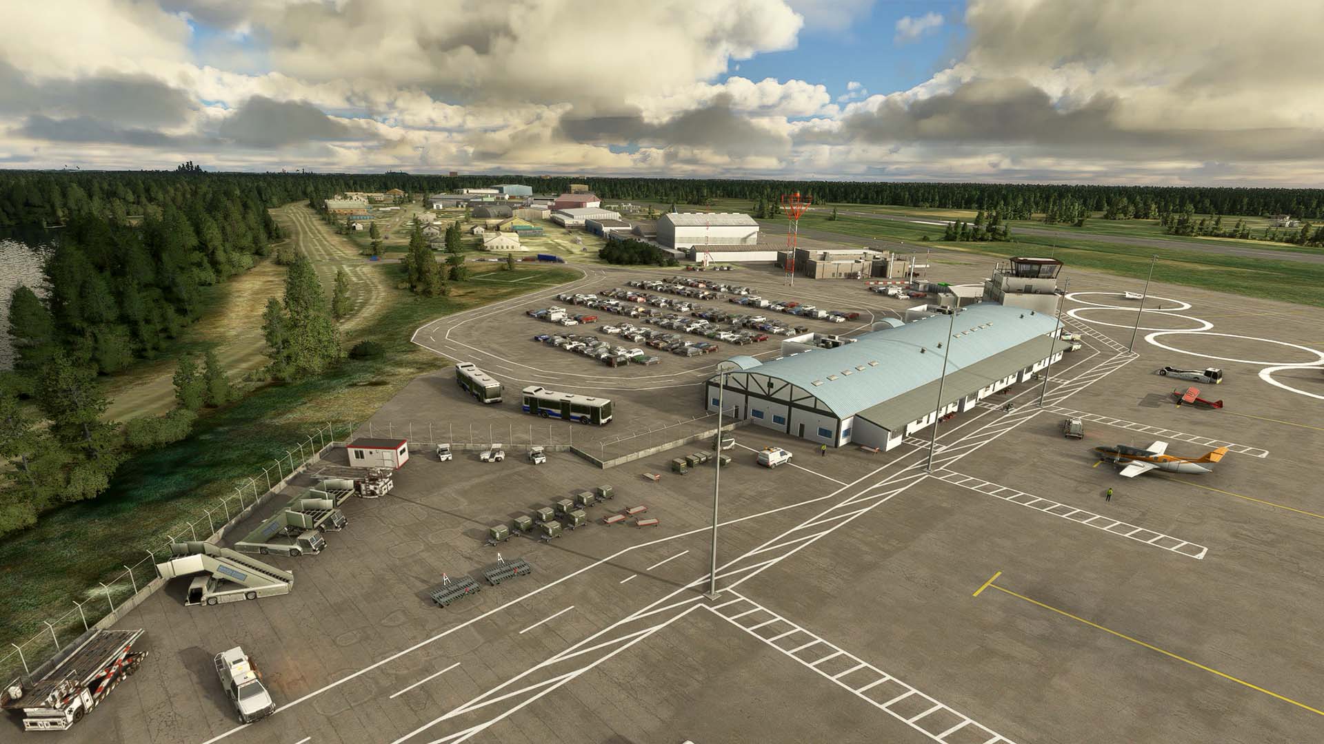 MSFS2020 CYZF Yellowknife Airport Scenery, Canada V.1.0 [HD]