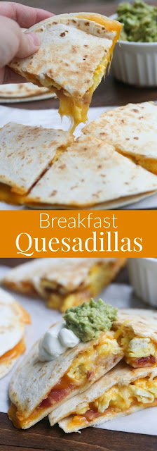 Delicious Breakfast Quesadillas