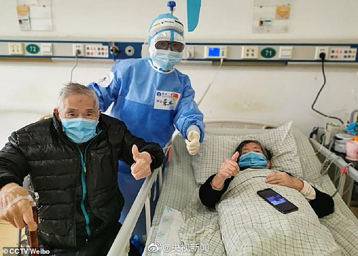 Scientist, 98, and his wife, 85, BOTH recover from coronavirus after fighting the deadly disease for 18 days Covid-19 patient