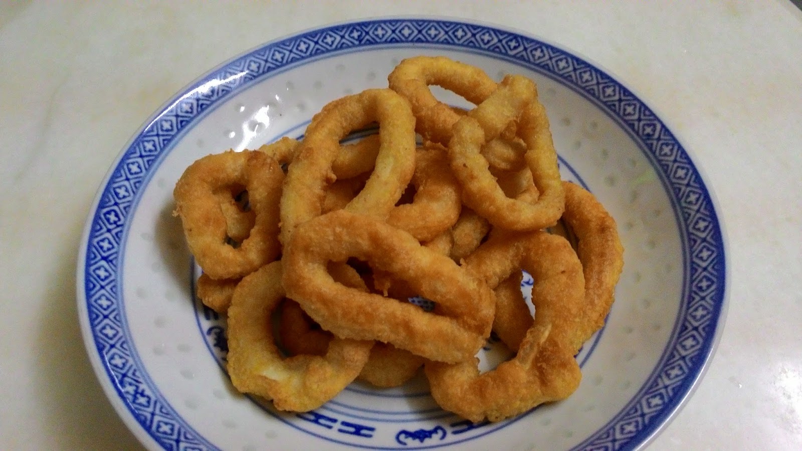 My Cooking Recipe 空炸天妇罗鱿鱼圈 AirFry Tempura Calamari Ring
