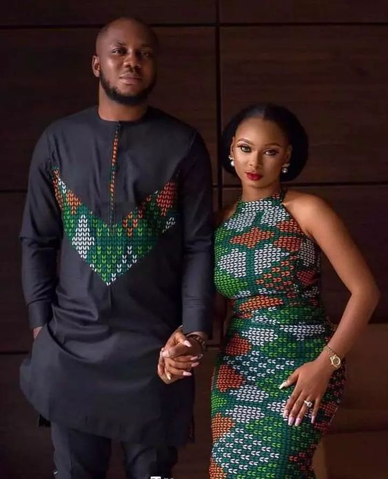 Latest Ankara Statement Outfits For Romantic Couples / geeks fashion