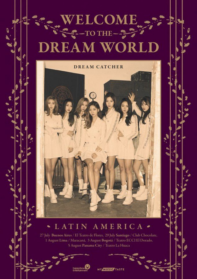 "DreamCatcher" se prepara para su tour por América Latina KpopWorld