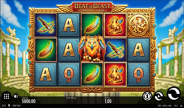 Ulasan Slot Thunderkick Indonesia - Beat The Beast Griffin's Gold Slot Online
