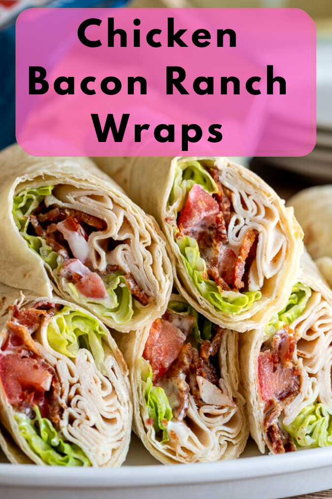  Chicken Bacon Ranch Wraps