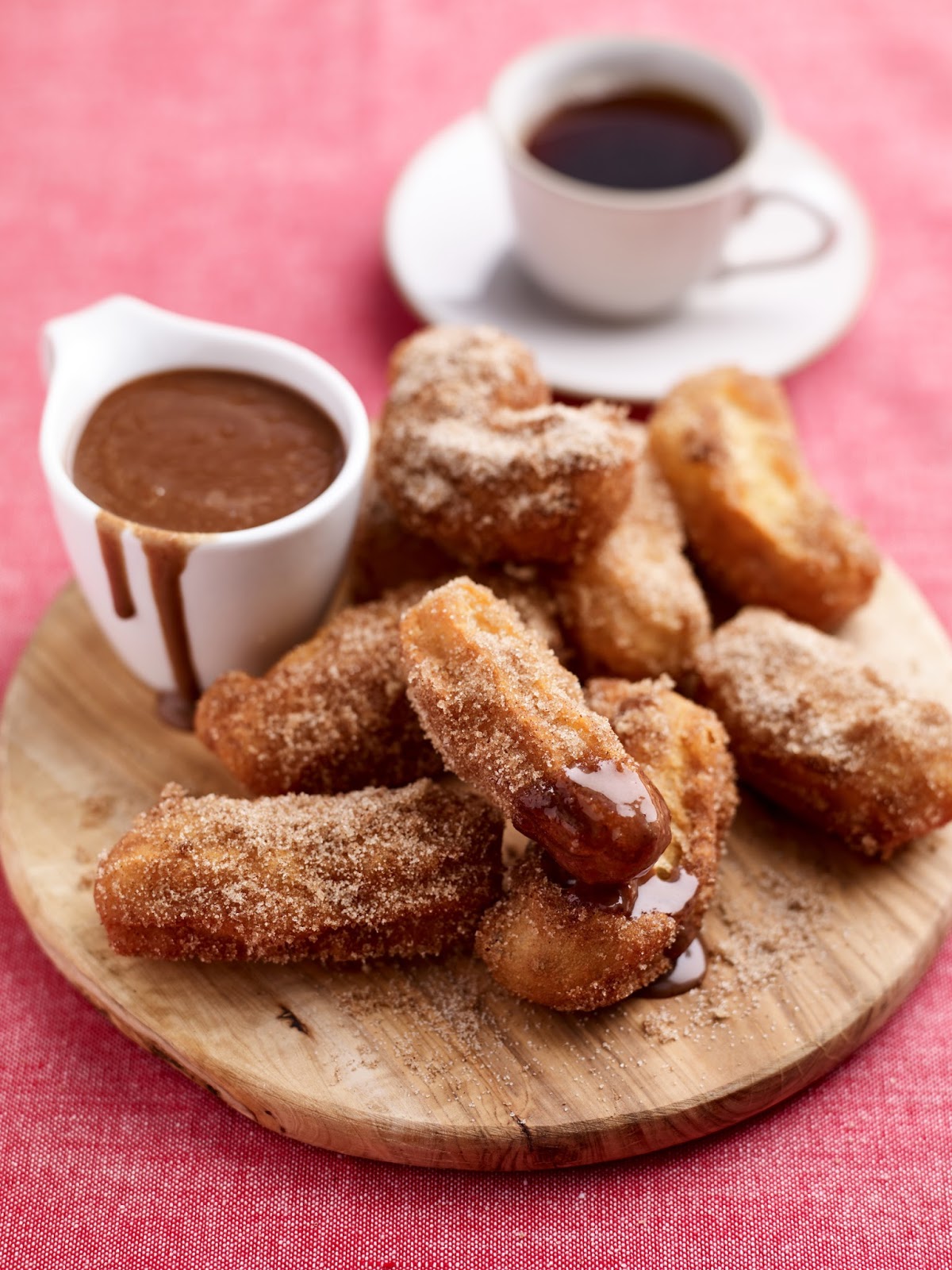 Chocolate Peanut Butter Sauce With Churros