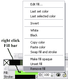 inkscape vector fill white space inkscape vector fill white space
