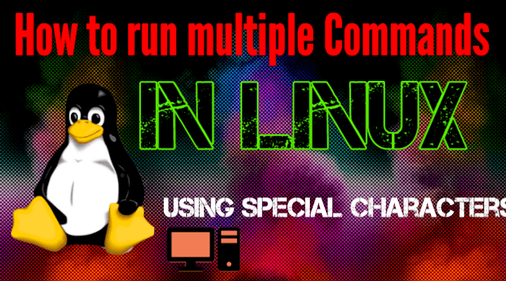 Run Multiple Commands In One Line In Linux – IQMJII