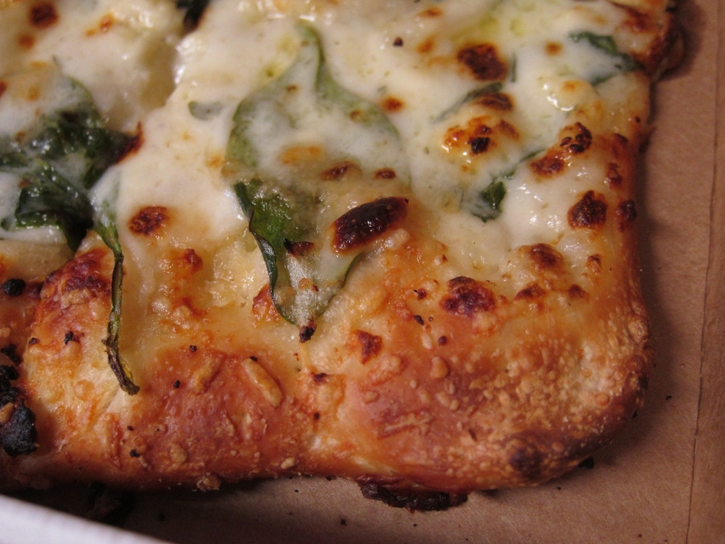 Review Domino's Spinach & Feta Artisan Pizza