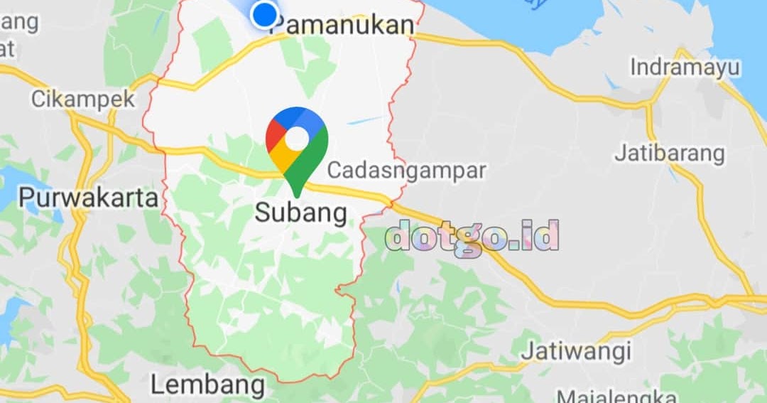 Kecamatan di Subang Daftar Kecamatan di Wilayah Kabupaten