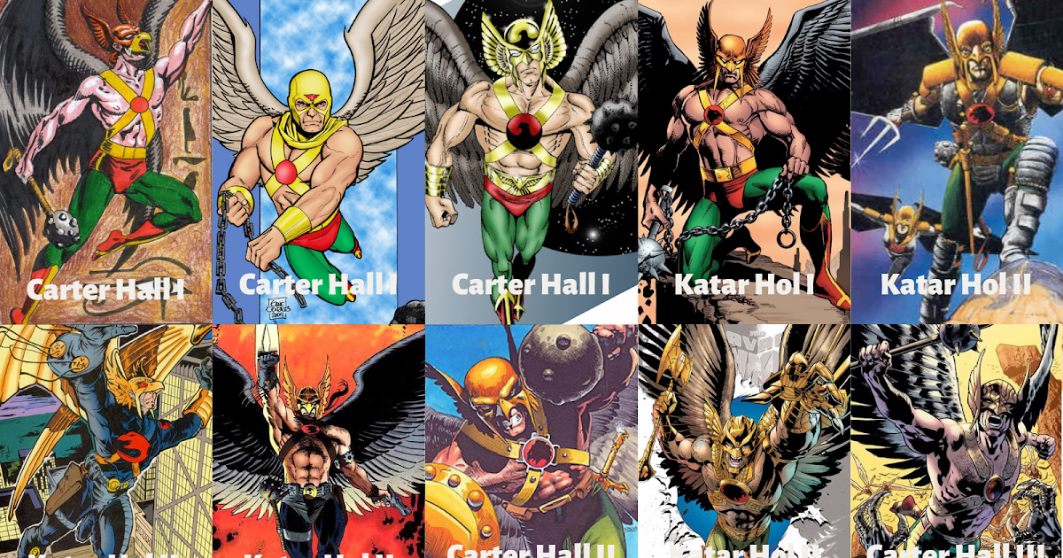 HAWKWORLD: A Guide to All the Versions of Hawkman