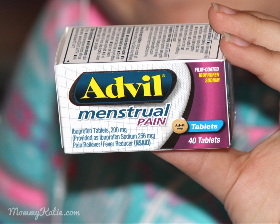 Use Advil® Menstrual Pain and Say "What Monthly Pain?" Mommy Katie