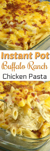 Instant Pot Buffalo Chicken Pasta