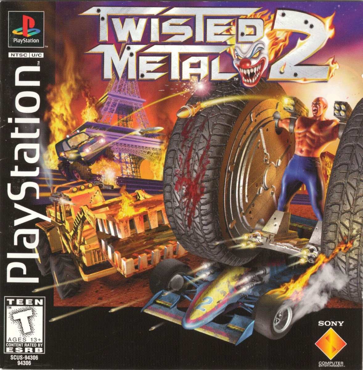 Twisted Metal 2 PTBR Playstation 1