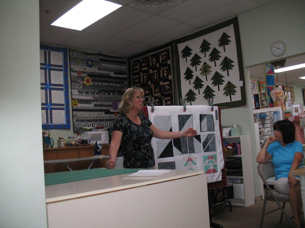 A Quilter's Oasis News ABCD Quilting Class with Designer & Author Kim