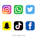 Free Social Media Icons Logo PNG 