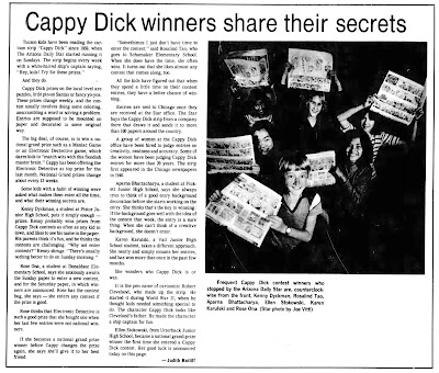 Brady's Bunch of Lorain County Nostalgia: Remember Cappy Dick?