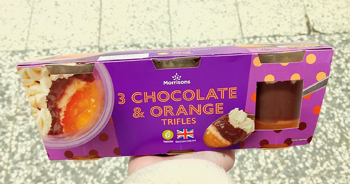Supersupergirl's Food Reviews Morrisons Chocolate Orange Trifles