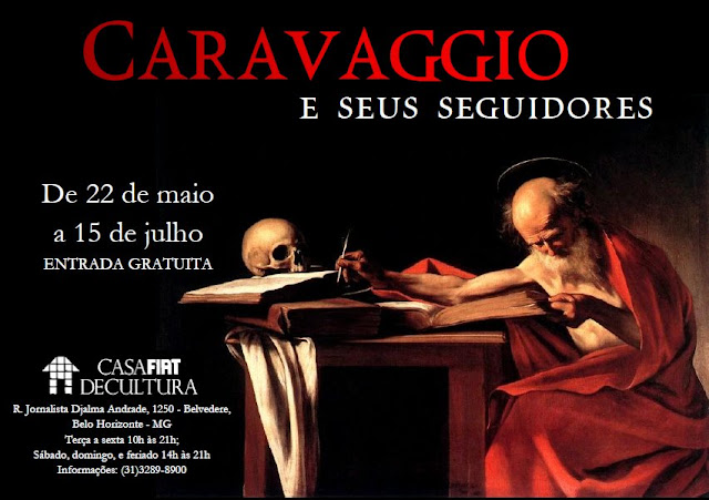 Exposição Caravaggio. Reprodução do site: http://www.revistareciclarja.com/news/a22-05-a-15-07-exposi%C3%A7%C3%A3o-caravaggio-e-seus-seguidores-em-belo-horizonte-mg/