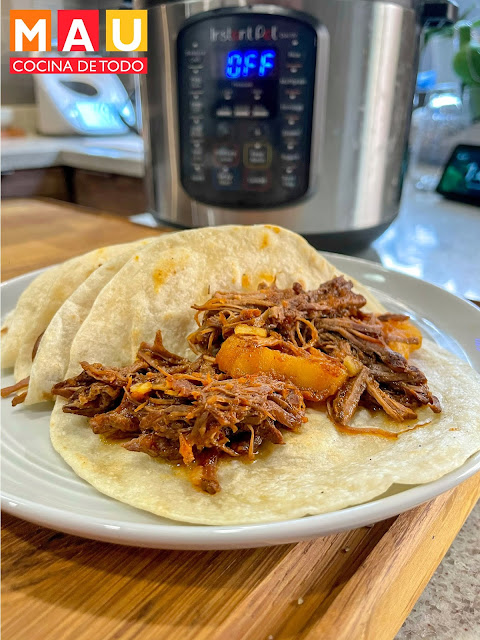mau cocina de todo deshebrada con papa receta facil comida casera