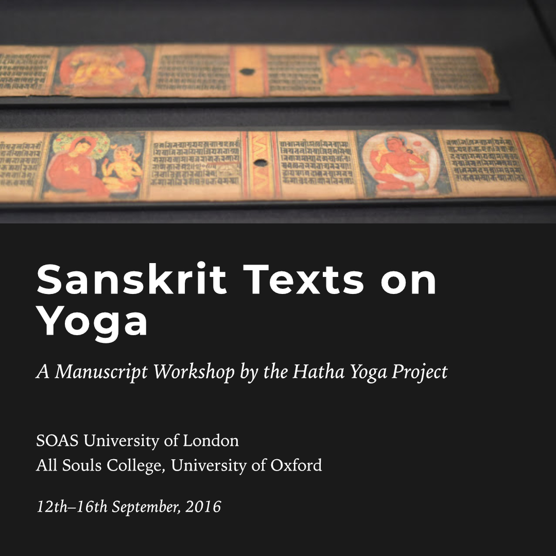 Sanskrit Texts on Yoga
