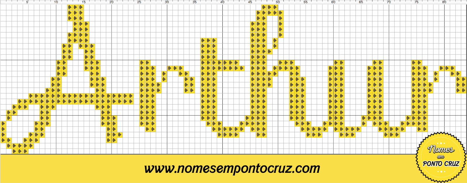 Arthur Em Ponto Cruz Nomes em Ponto Cruz: Nome Arthur em Ponto Cruz - Fonte 01