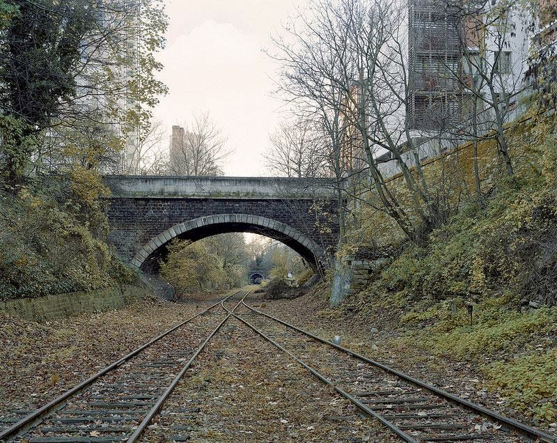 Paris Abandoned Railway Track Chemin de fer de Petite