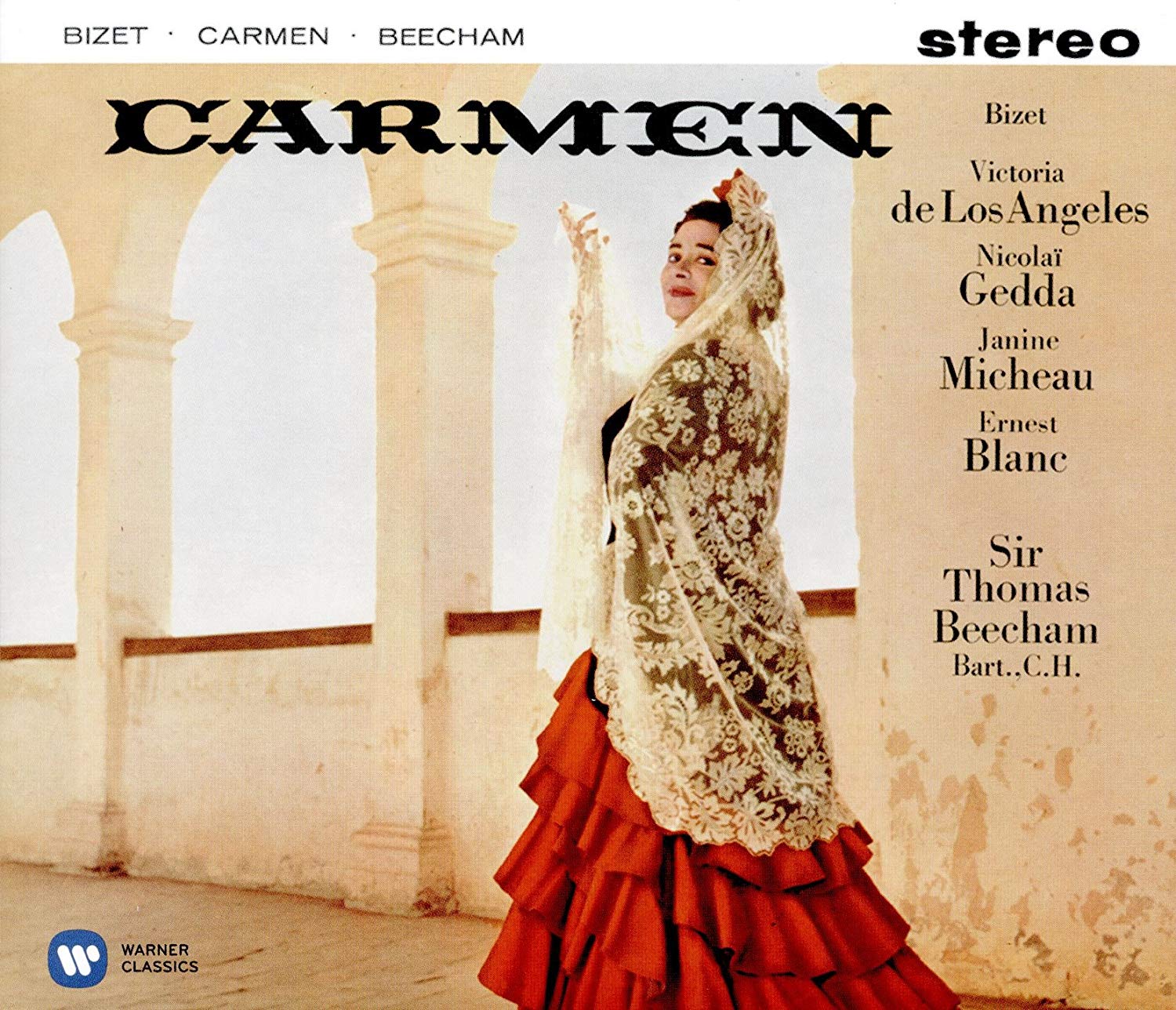 LA CASTAFIORE Bizet Carmen (de los Angeles Gedda Micheau Blanc