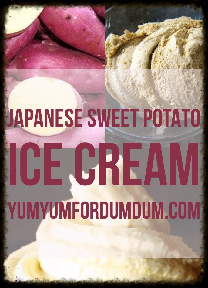 Yum Yum for Dum Dum Japanese Sweet Potato Ice Cream