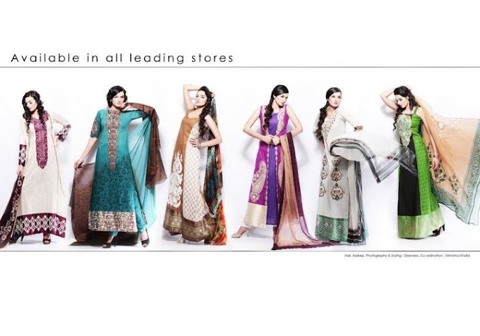 Hira Lari - Eid Collection 2012 @ Afroze Textiles