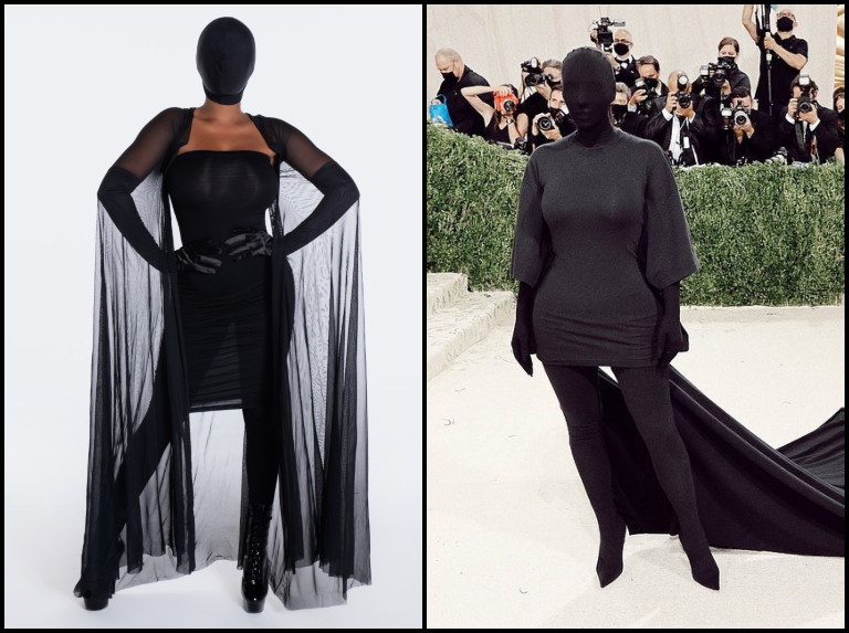 Vestido negro de Kim Kardashian ahora sera disfraz de Halloween