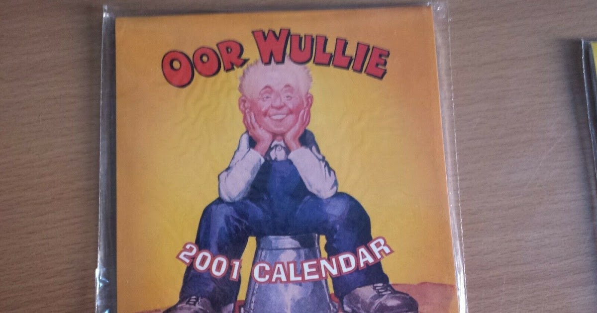 Boys Adventure Comics UPDATED Oor Wullie Calendars
