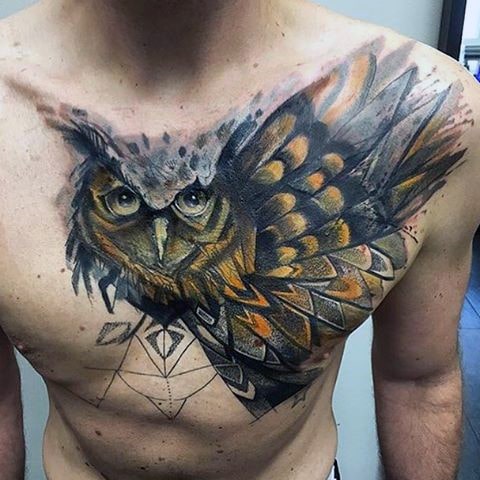 The 100 Best Owl Tattoos for Men | Tatoo owl designs